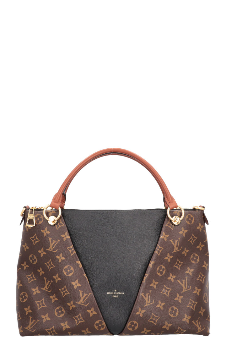 LOUIS VUITTON V Tote Bag MNG Canvas