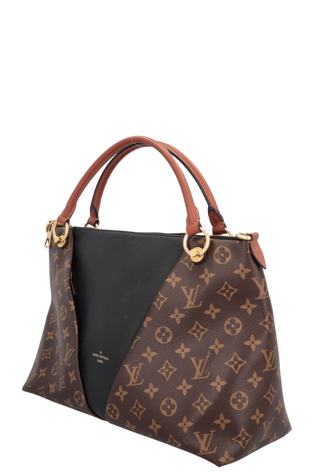 LOUIS VUITTON V Tote Bag MNG Canvas