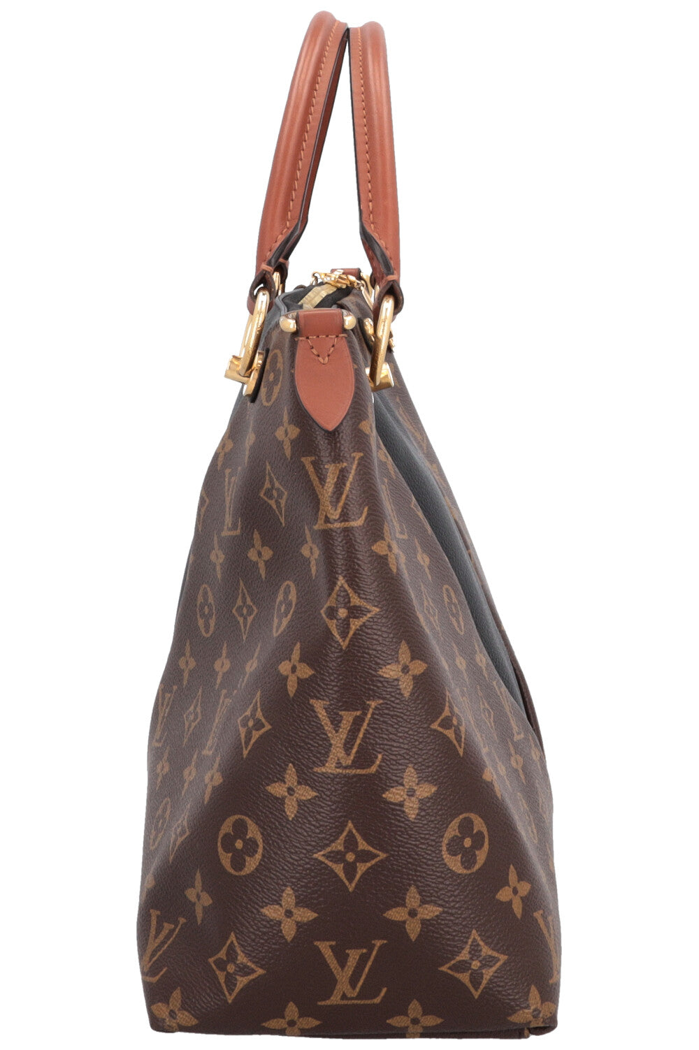 LOUIS VUITTON V Tote Bag MNG Canvas