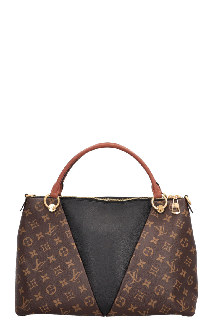 LOUIS VUITTON V Tote Bag MNG Canvas