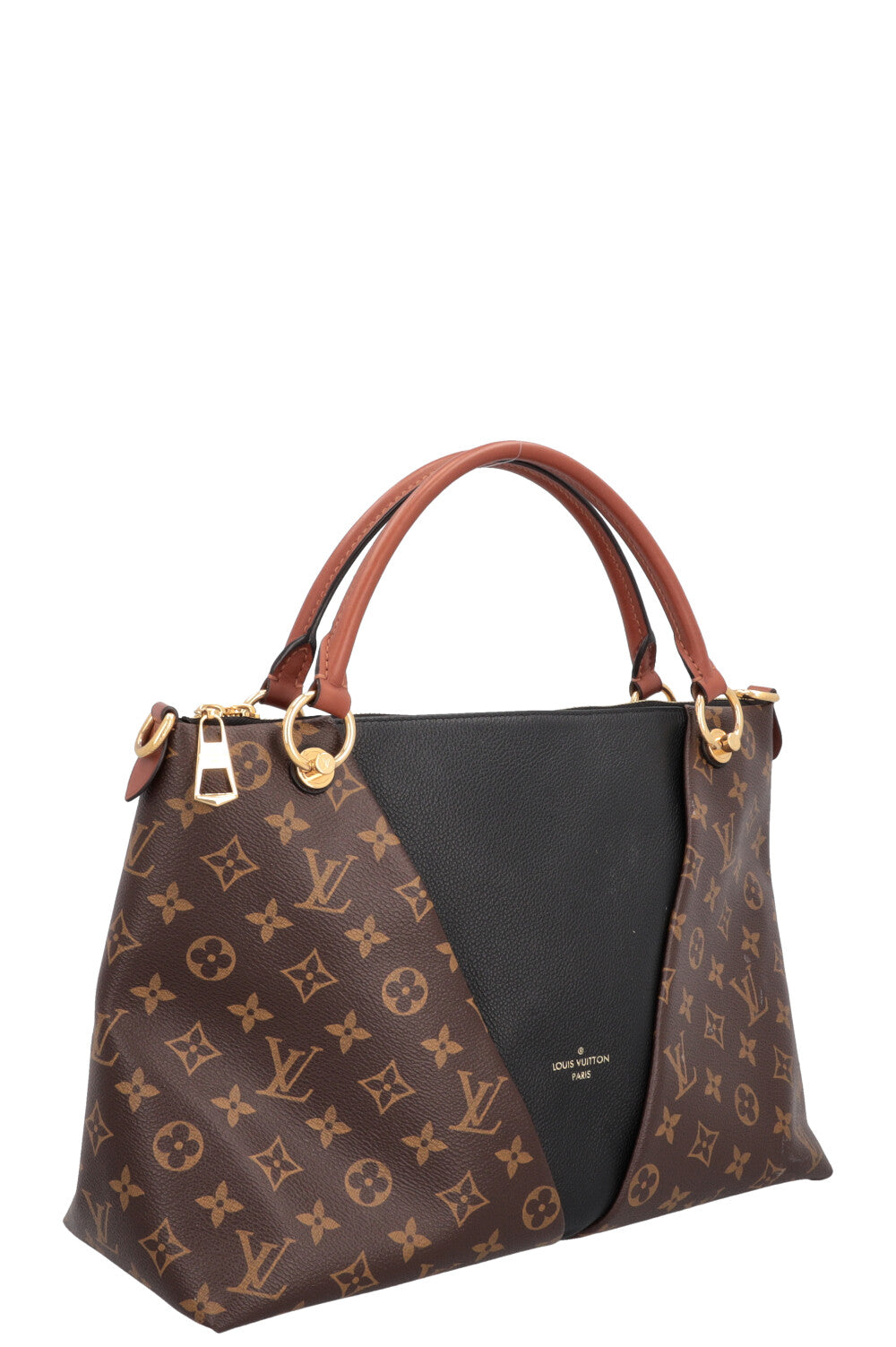 LOUIS VUITTON V Tote Bag MNG Canvas