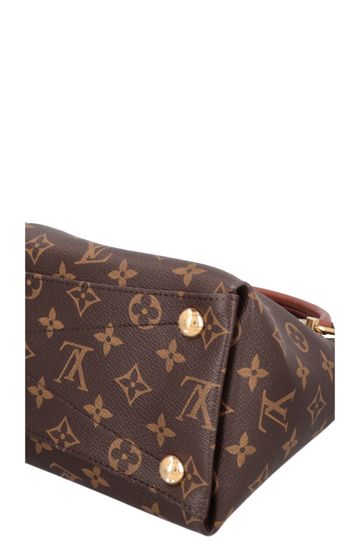 LOUIS VUITTON V Tote Bag MNG Canvas