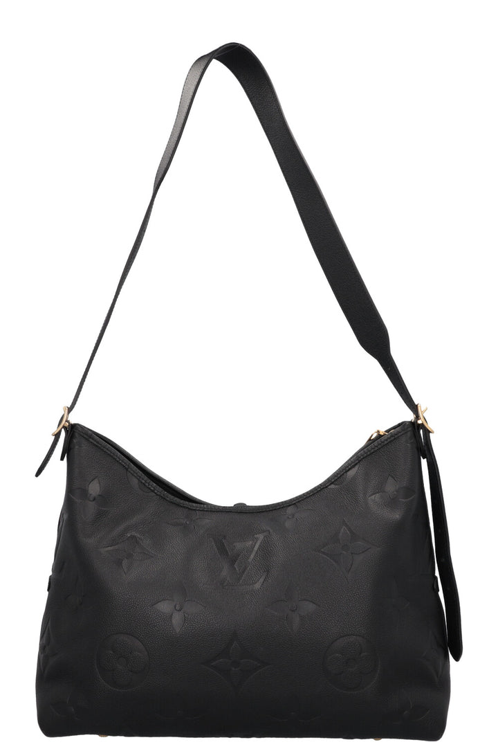 LOUIS VUITTON CarryAll MM Empreinte Black