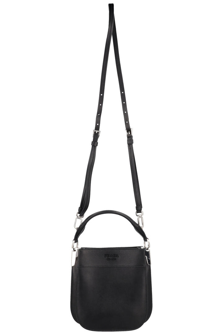 PRADA Mini Margit Bag Leather Black