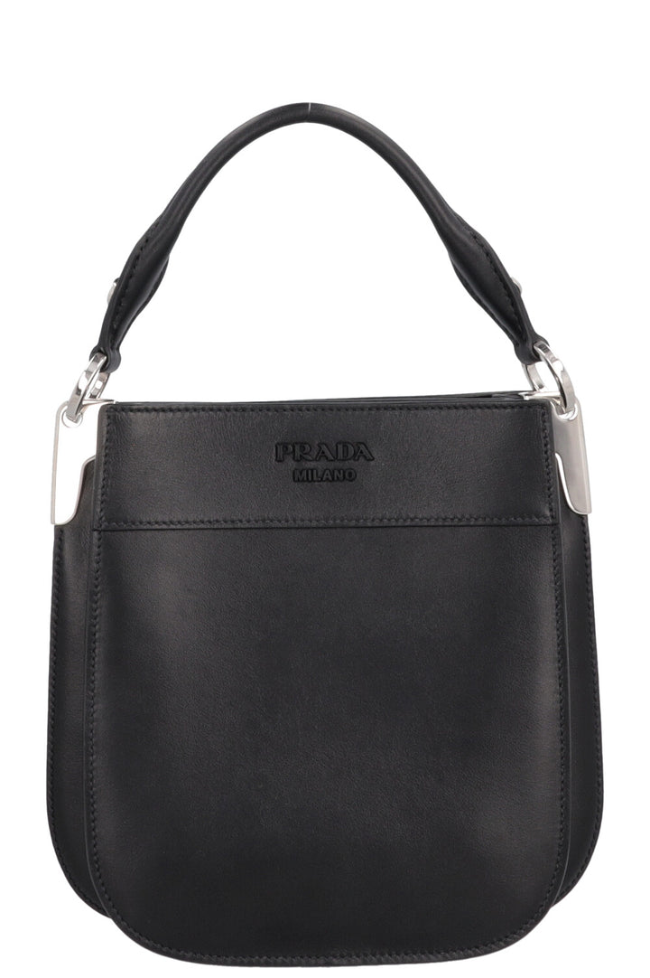 PRADA Mini Margit Bag Leather Black