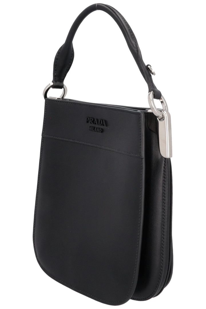 PRADA Mini Margit Bag Leather Black