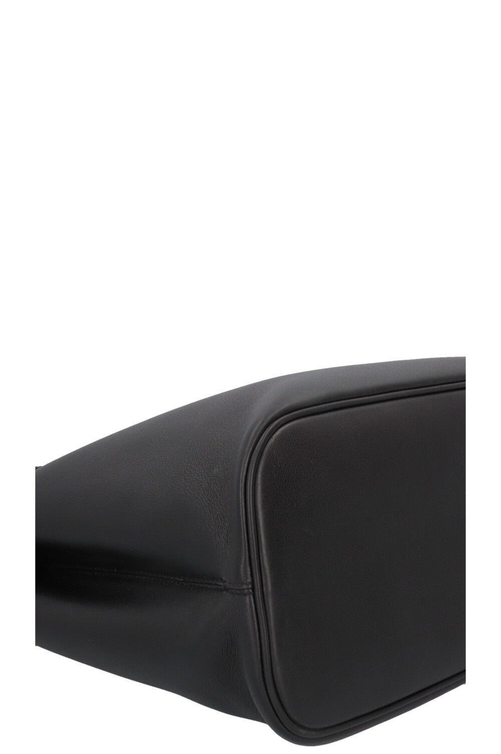PRADA Large Buckle Belt Bag Leather Black
