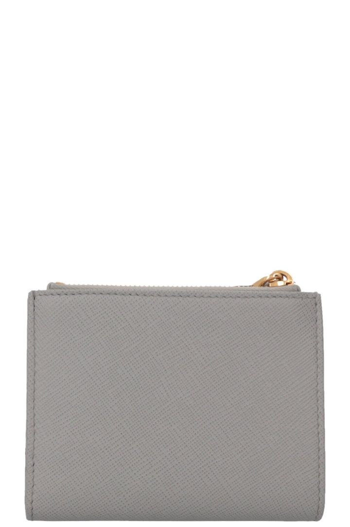 PRADA Wallet Saffiano Grey