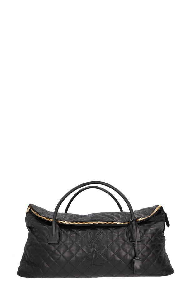 SAINT LAURENT ES Bag Quilted Leather Black