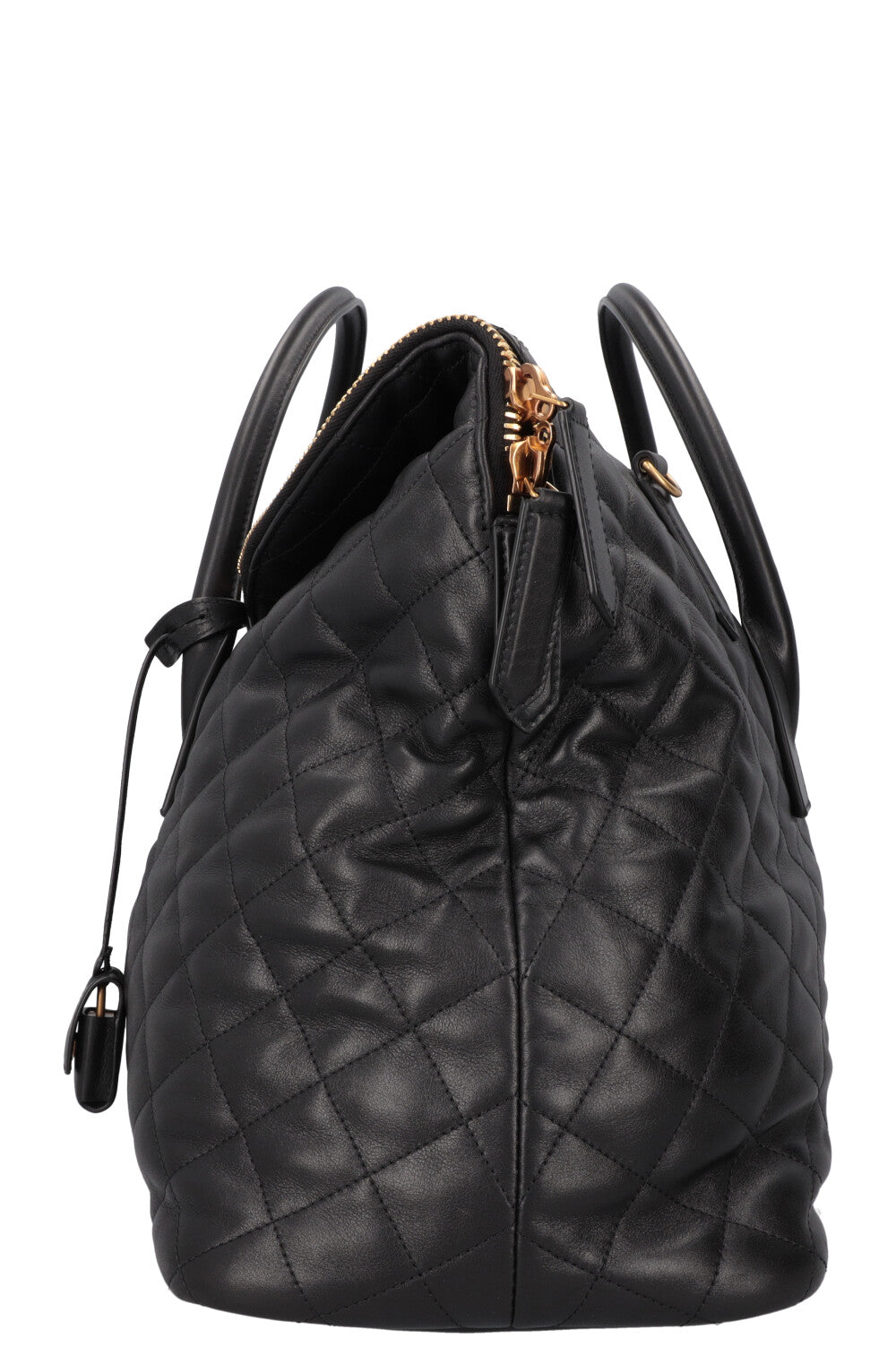 Sac SAINT LAURENT'S Cuir Matelassé Noir