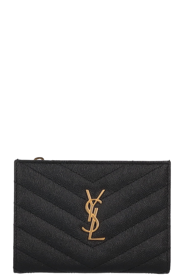 SAINT LAURENT Portefeuille Cassandre Noir