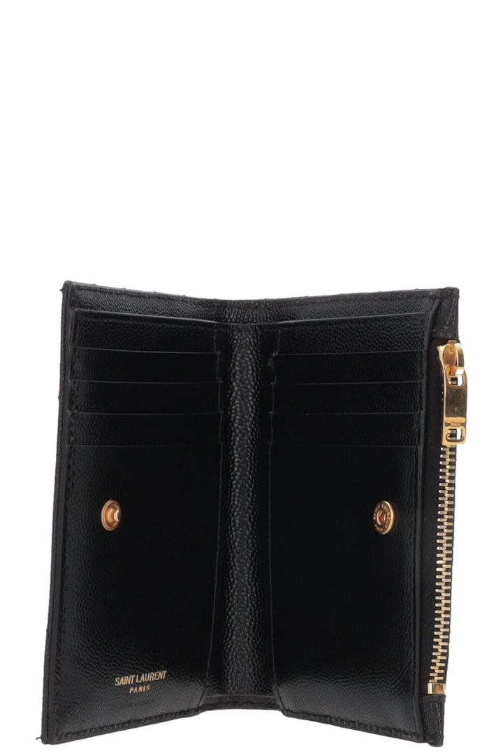 SAINT LAURENT Portefeuille Cassandre Noir