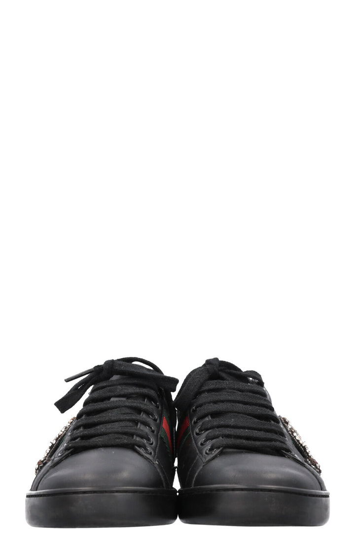 GUCCI Ace Sneakers Crystal Black