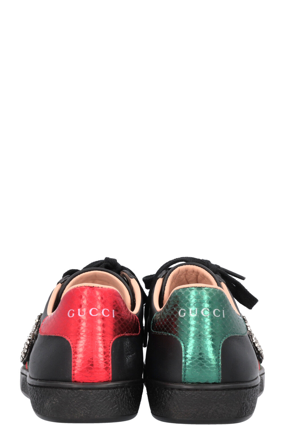 GUCCI Ace Sneakers Crystal Black
