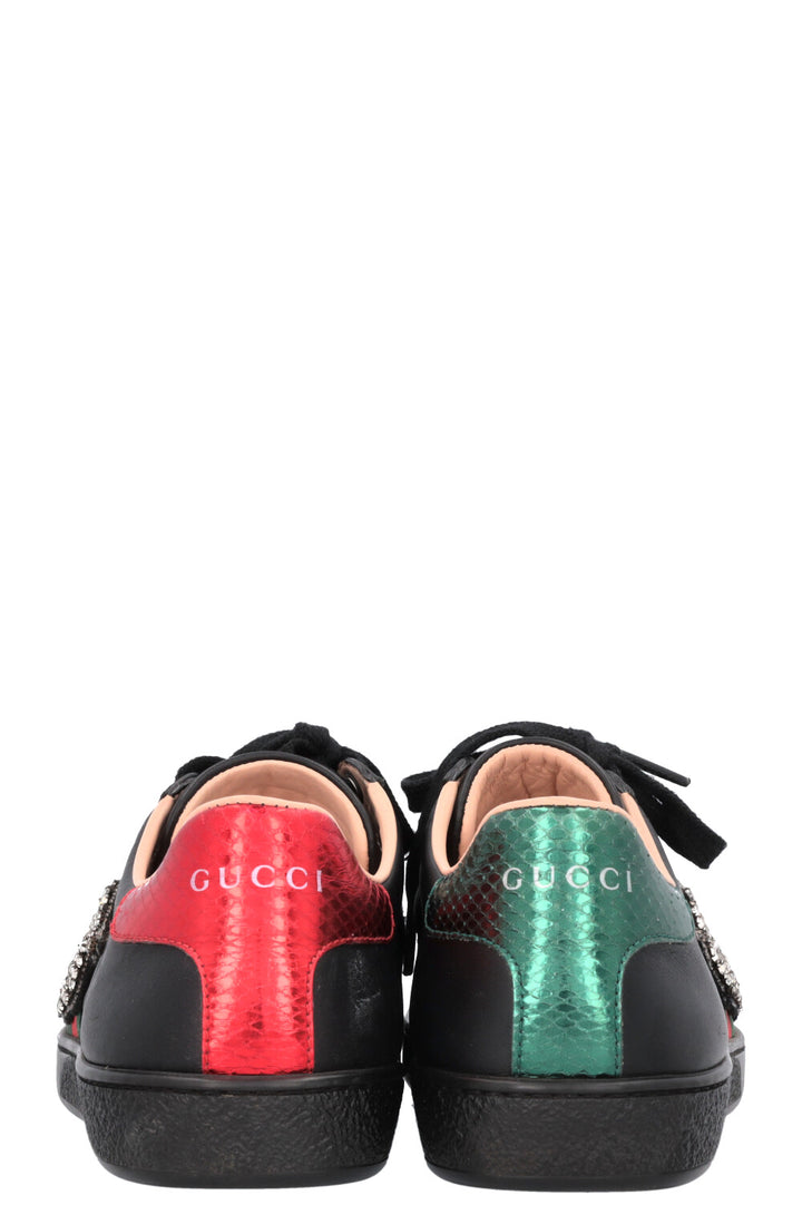 GUCCI Ace Sneakers Crystal Black