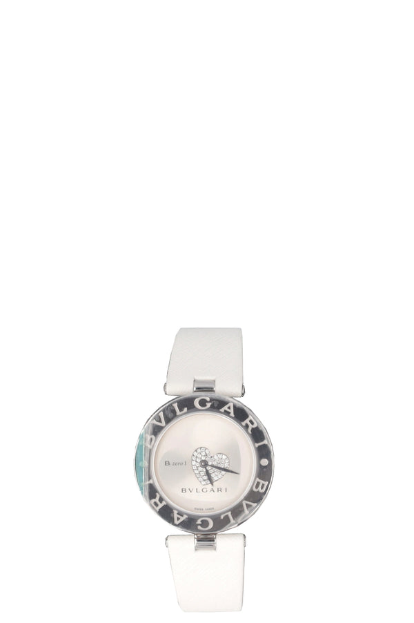 BVLGARI B.Zero 1 Double Heart Watch White