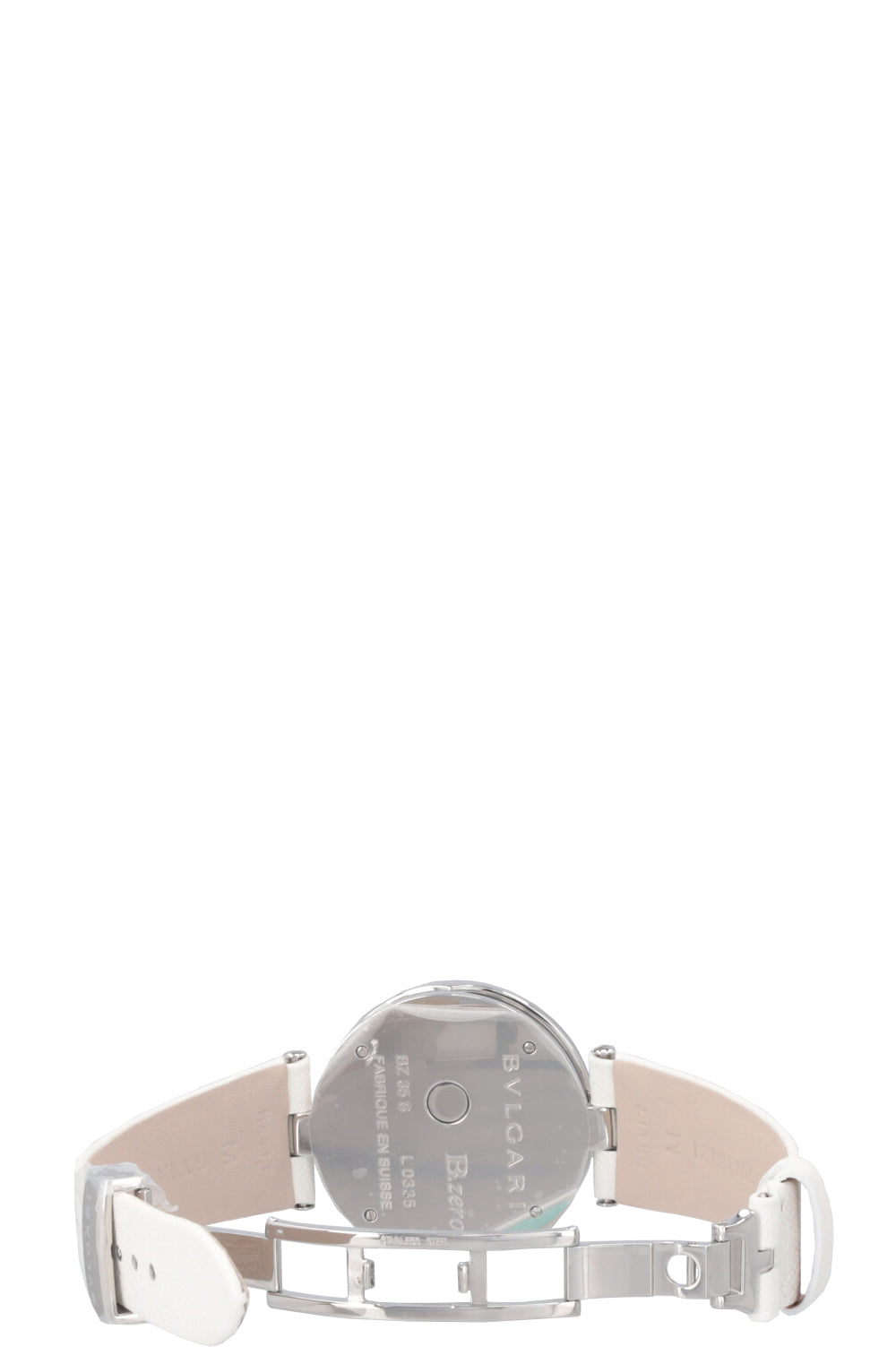 BVLGARI B.Zero 1 Double Heart Watch White