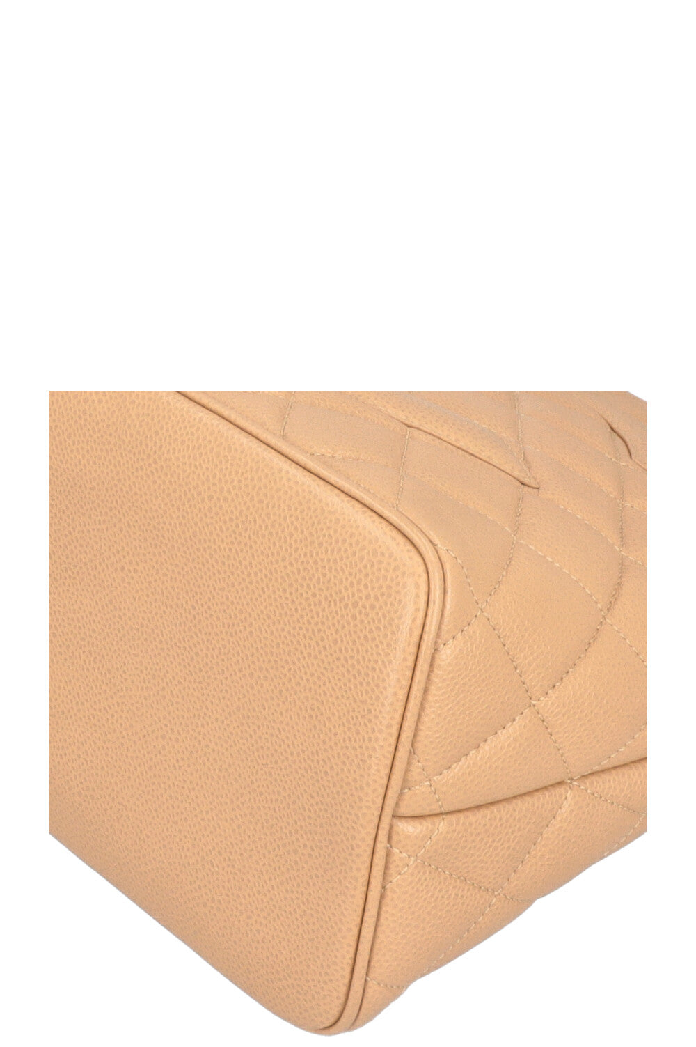 CHANEL Medaillion Tote Caviar Beige Jumbo