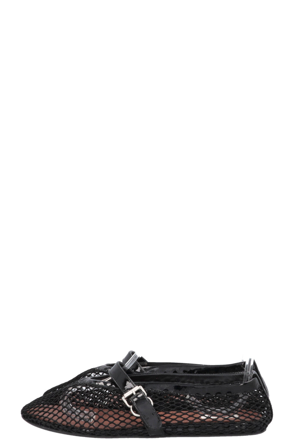 ALAÏA Mesh Flats Black