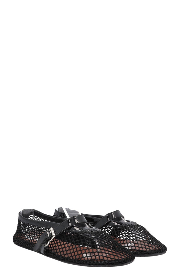 Ballerines en maille ALAÏA noires