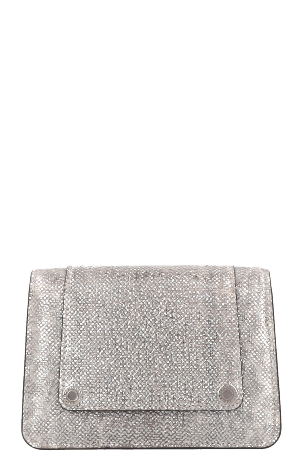 BVLGARI Serpenti Belt Bag Silver