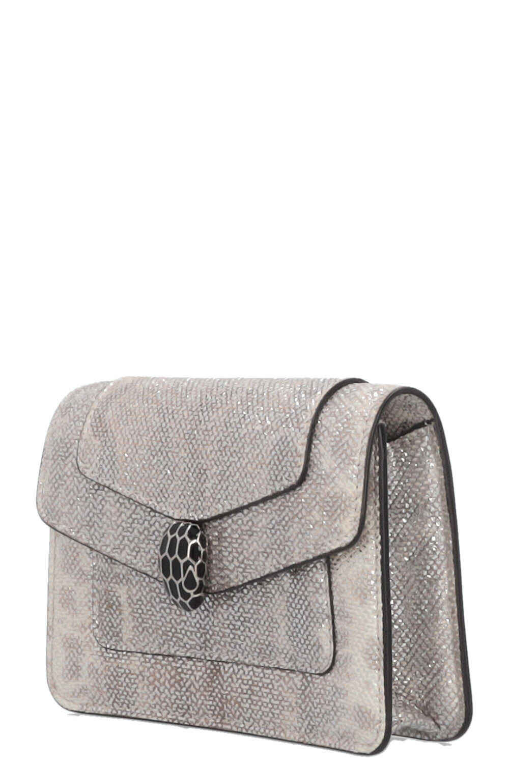 BVLGARI Serpenti Belt Bag Silver