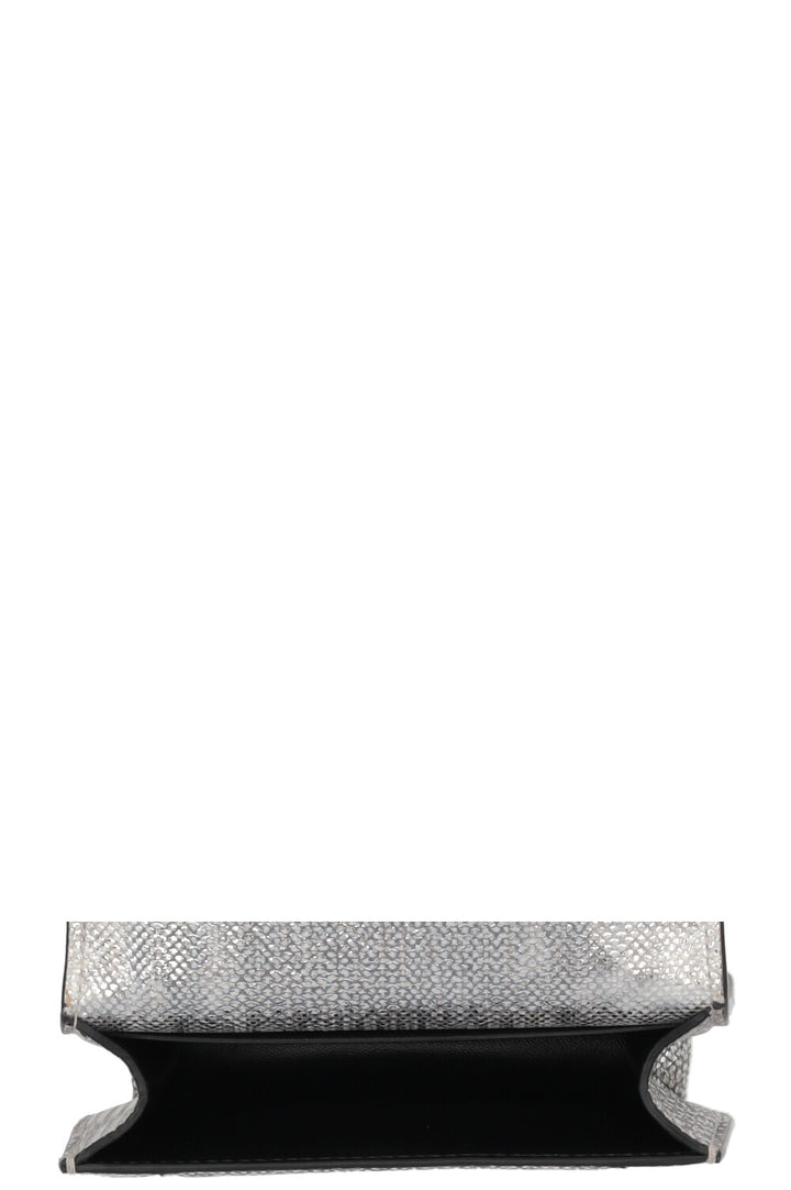 BVLGARI Serpenti Belt Bag Silver