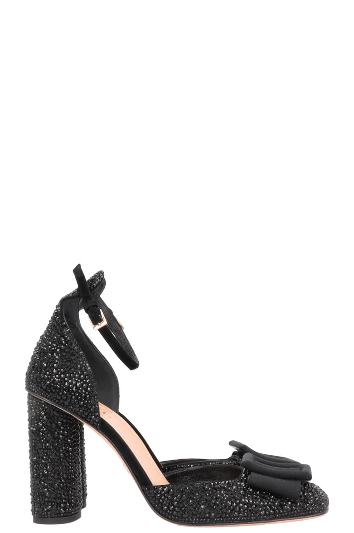 CHRISTIAN DIOR Heels Crystals Black