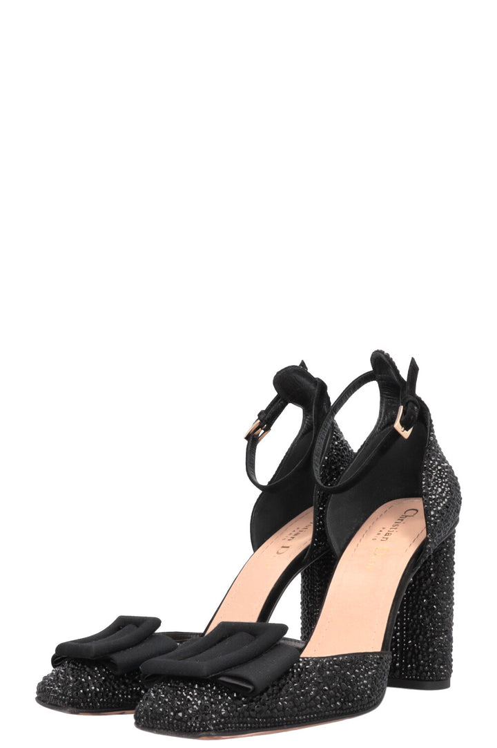 CHRISTIAN DIOR Heels Crystals Black