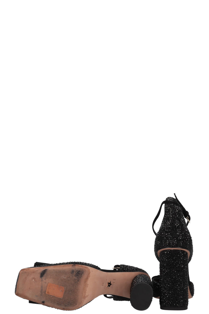 CHRISTIAN DIOR Heels Crystals Black