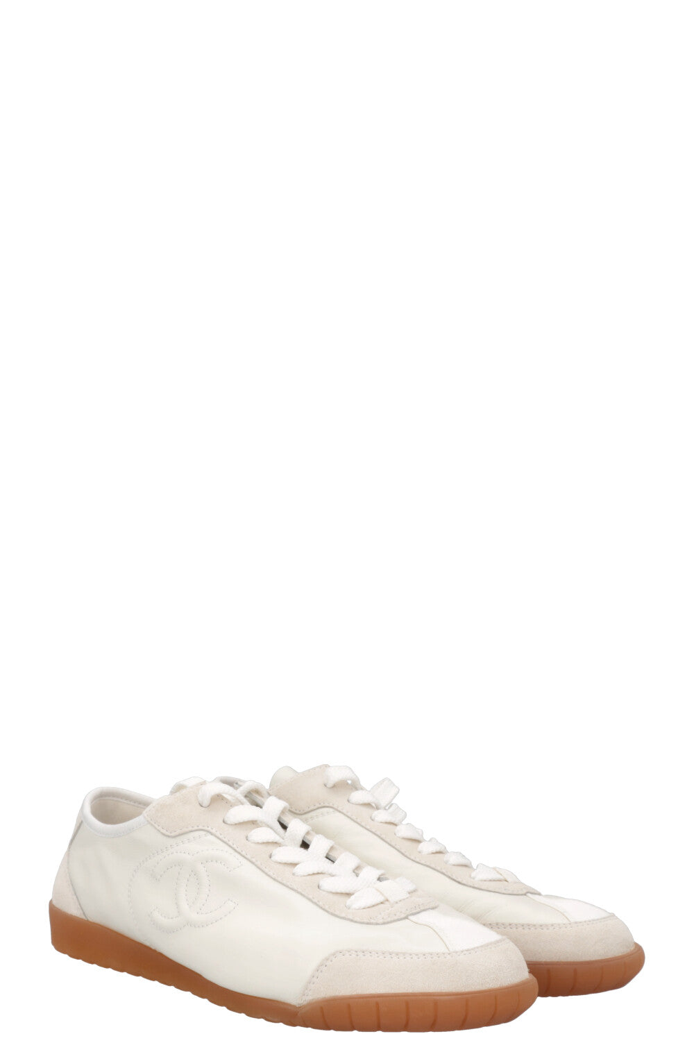 Baskets CHANEL CC Blanches