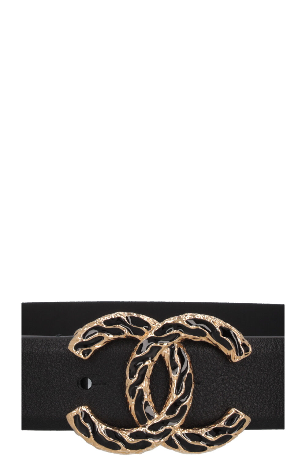 CHANEL CC Belt Black