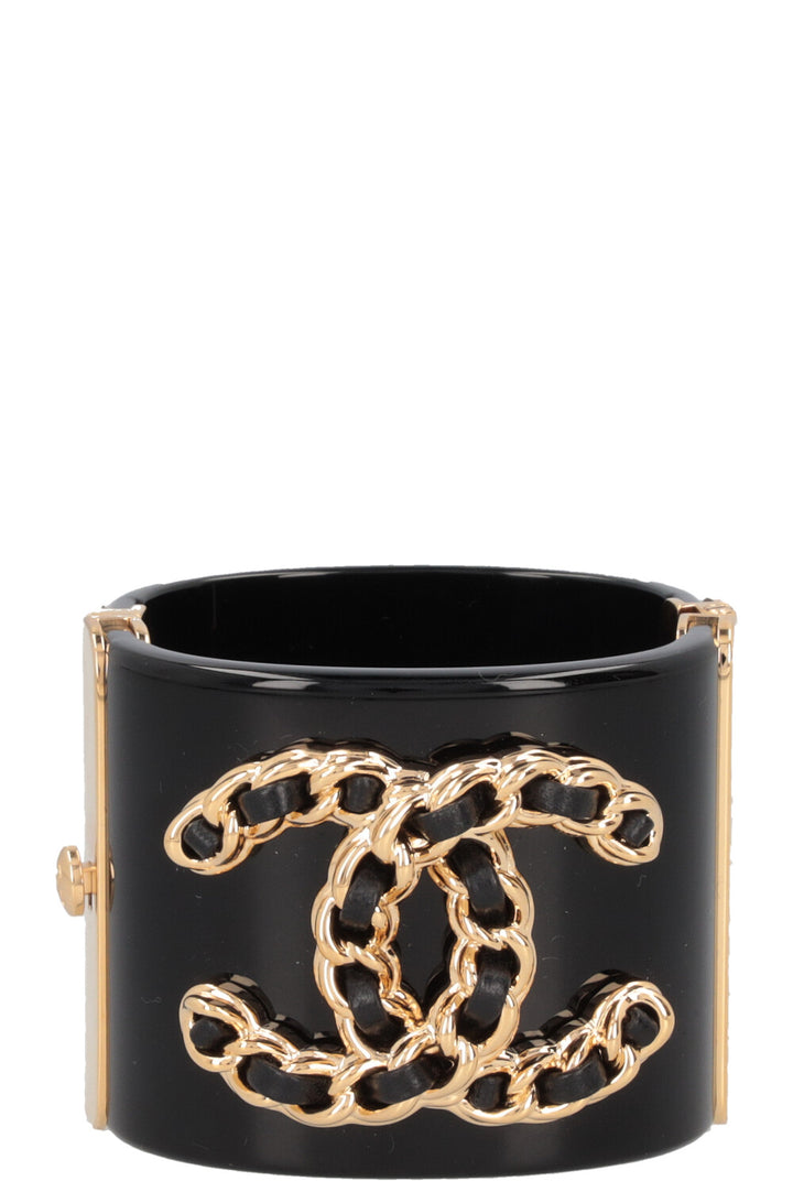 Manchette CHANEL CC Noir
