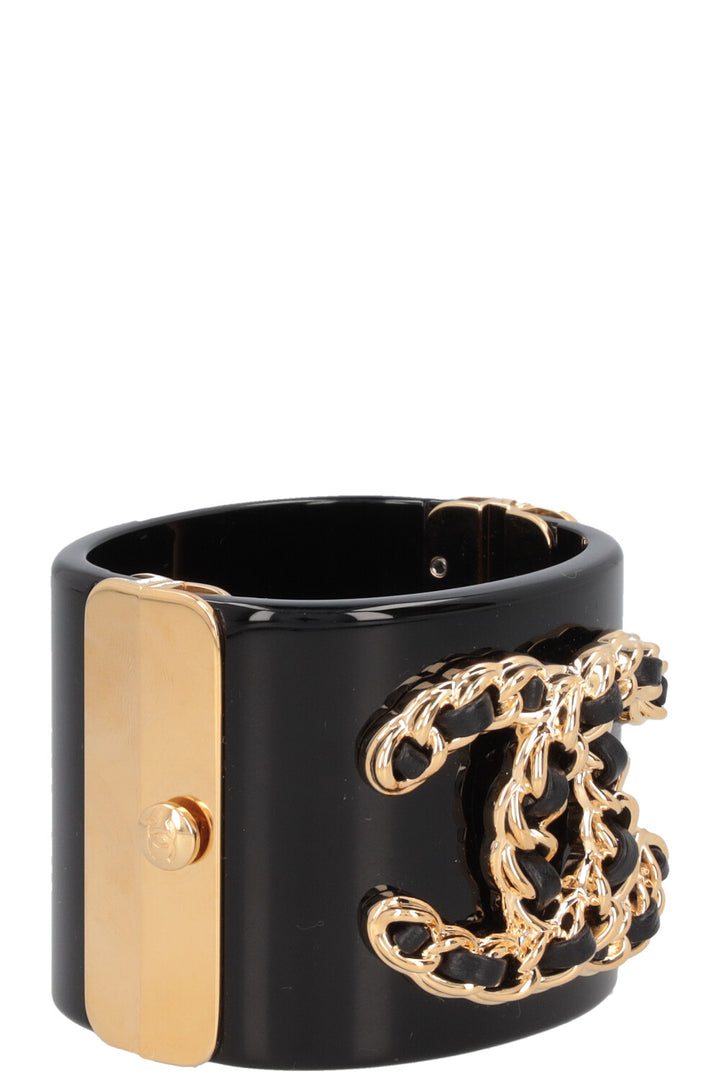 Manchette CHANEL CC Noir