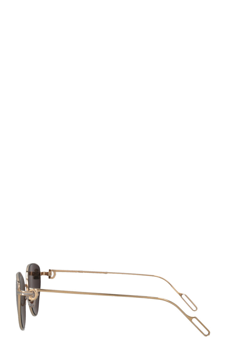 Lunettes de soleil CARTIER dorées C59095