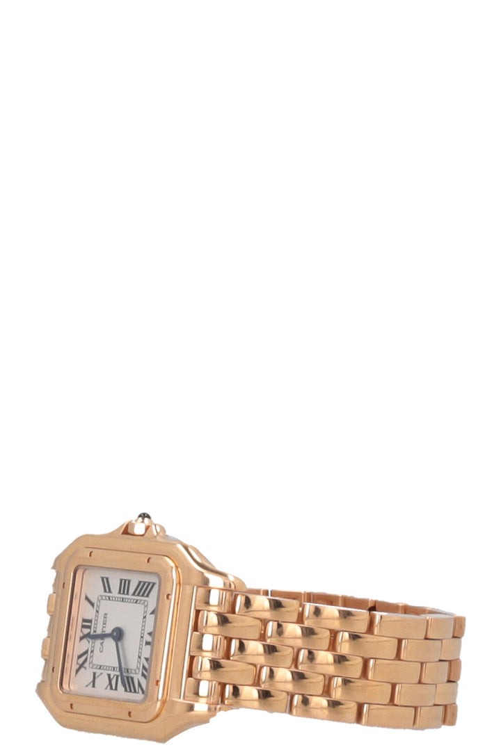 CARTIER Panthere Watch Medium Rose Gold