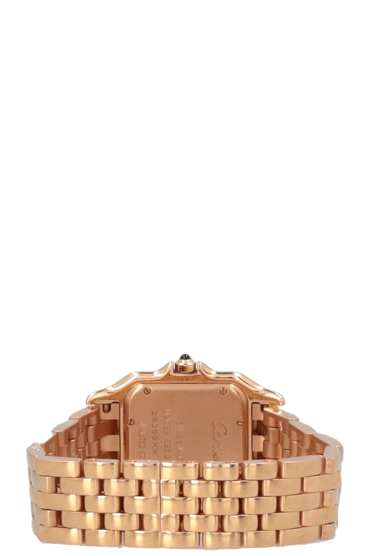 CARTIER Panthere Watch Medium Rose Gold