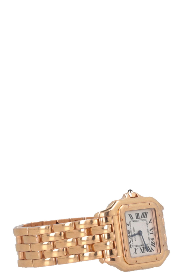 CARTIER Panthere Watch Medium Rose Gold