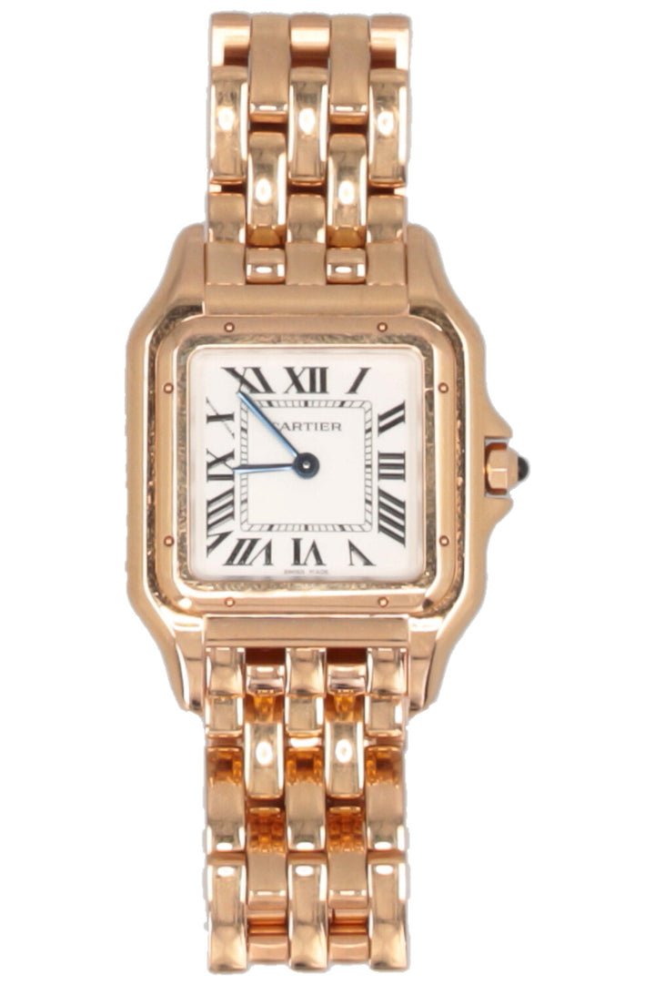 CARTIER Panthere Watch Medium Rose Gold