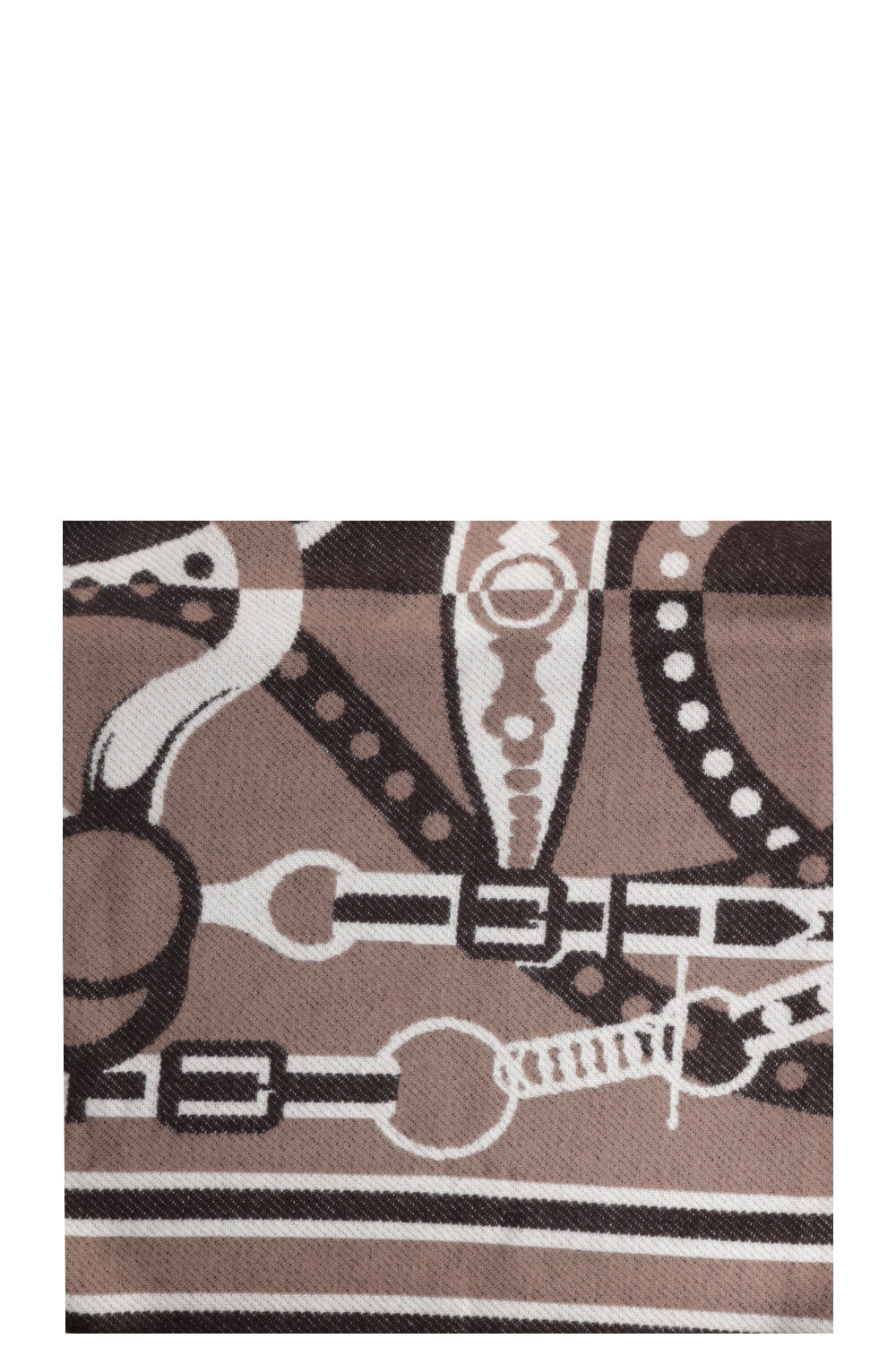 HERMÈS Couverture Grand Tralala Étoupe