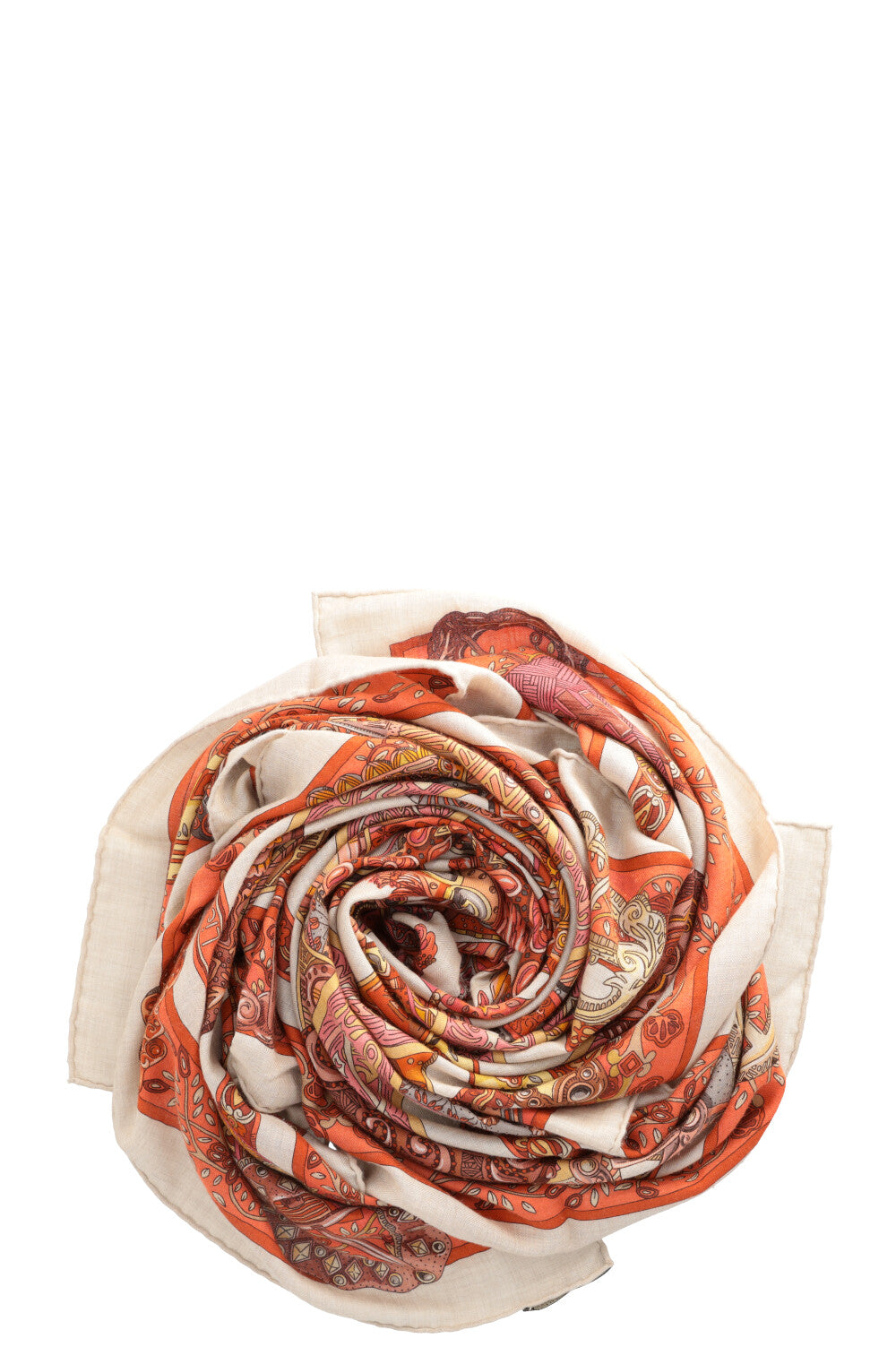 HERMÈS Le Song de la Licorne 140 Scarf Cashmere