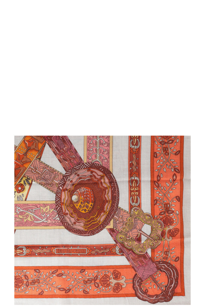 HERMÈS Le Song de la Licorne 140 Scarf Cashmere