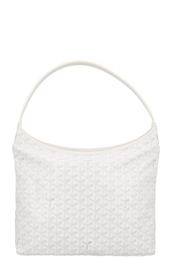 GOYARD Goyardine 2022 Hobo Bag White