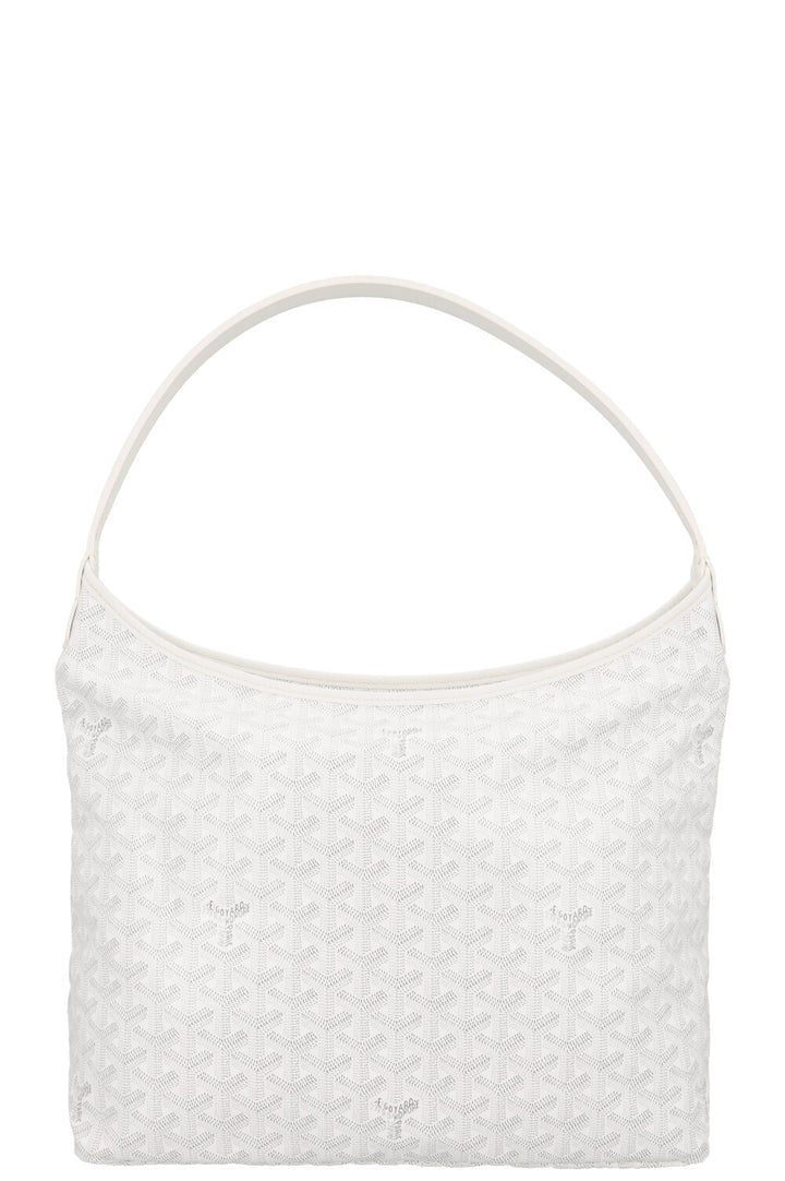 GOYARD Goyardine 2022 Hobo Bag White