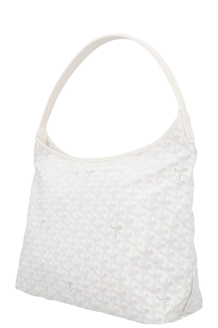 GOYARD Goyardine 2022 Hobo Bag White