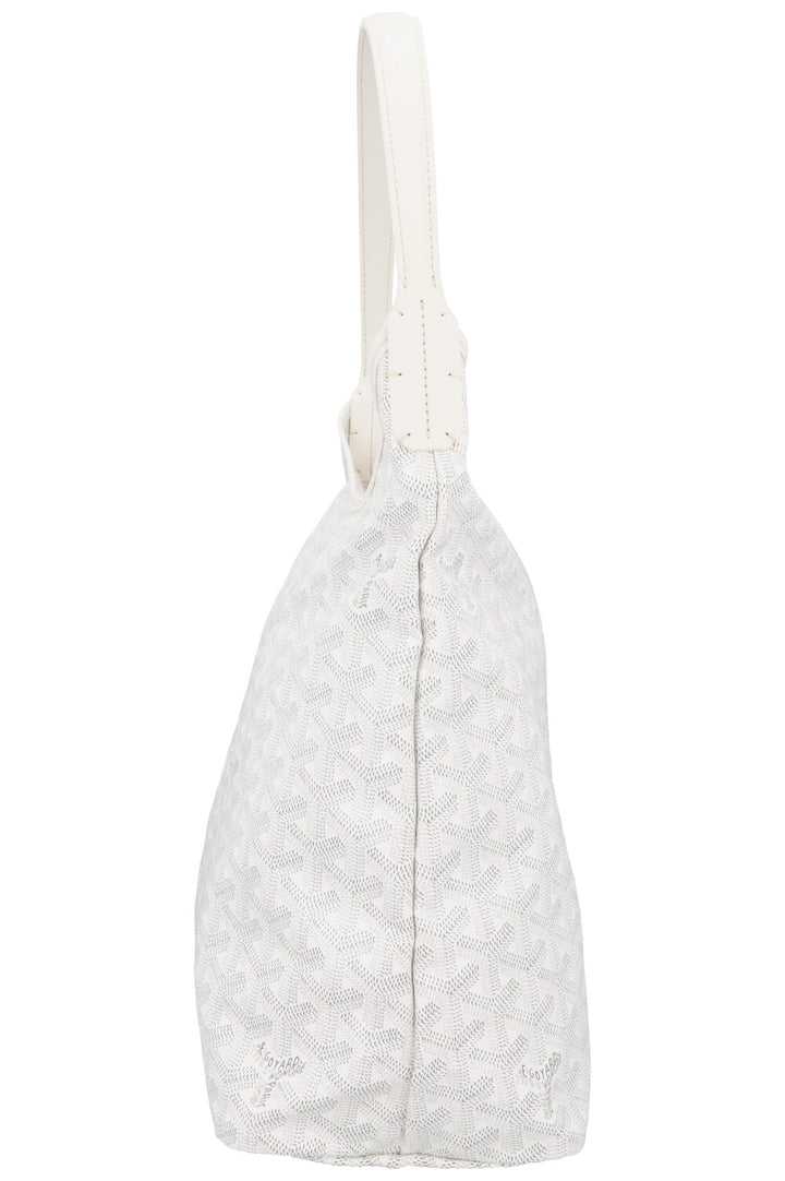 GOYARD Goyardine 2022 Hobo Bag White