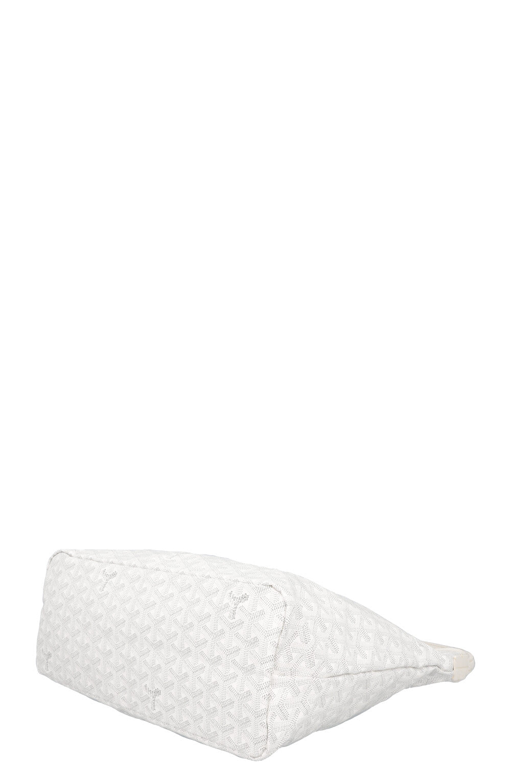 GOYARD Goyardine 2022 Hobo Bag White
