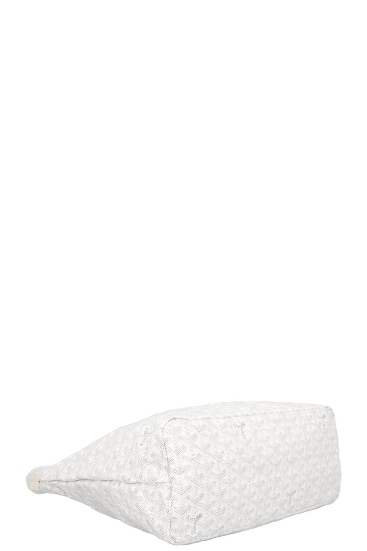 GOYARD Goyardine 2022 Hobo Bag White