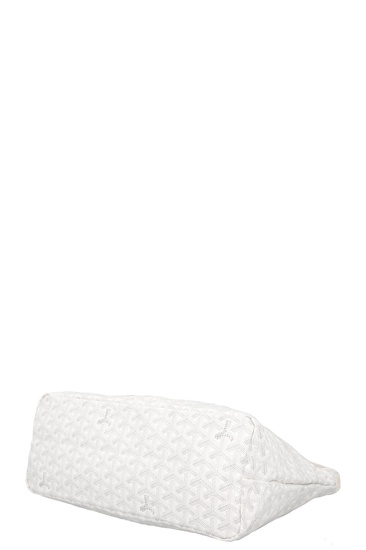 GOYARD Goyardine 2022 Hobo Bag White
