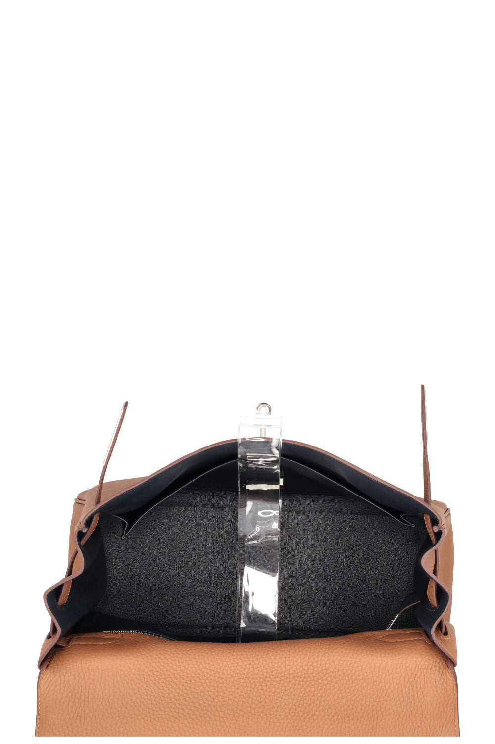 HERMÈS Kelly 32 Retourne HSS Clemence Alezan Bleu Navy